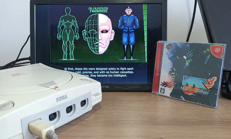 Nowy shmup Metal Canary Dreamcast